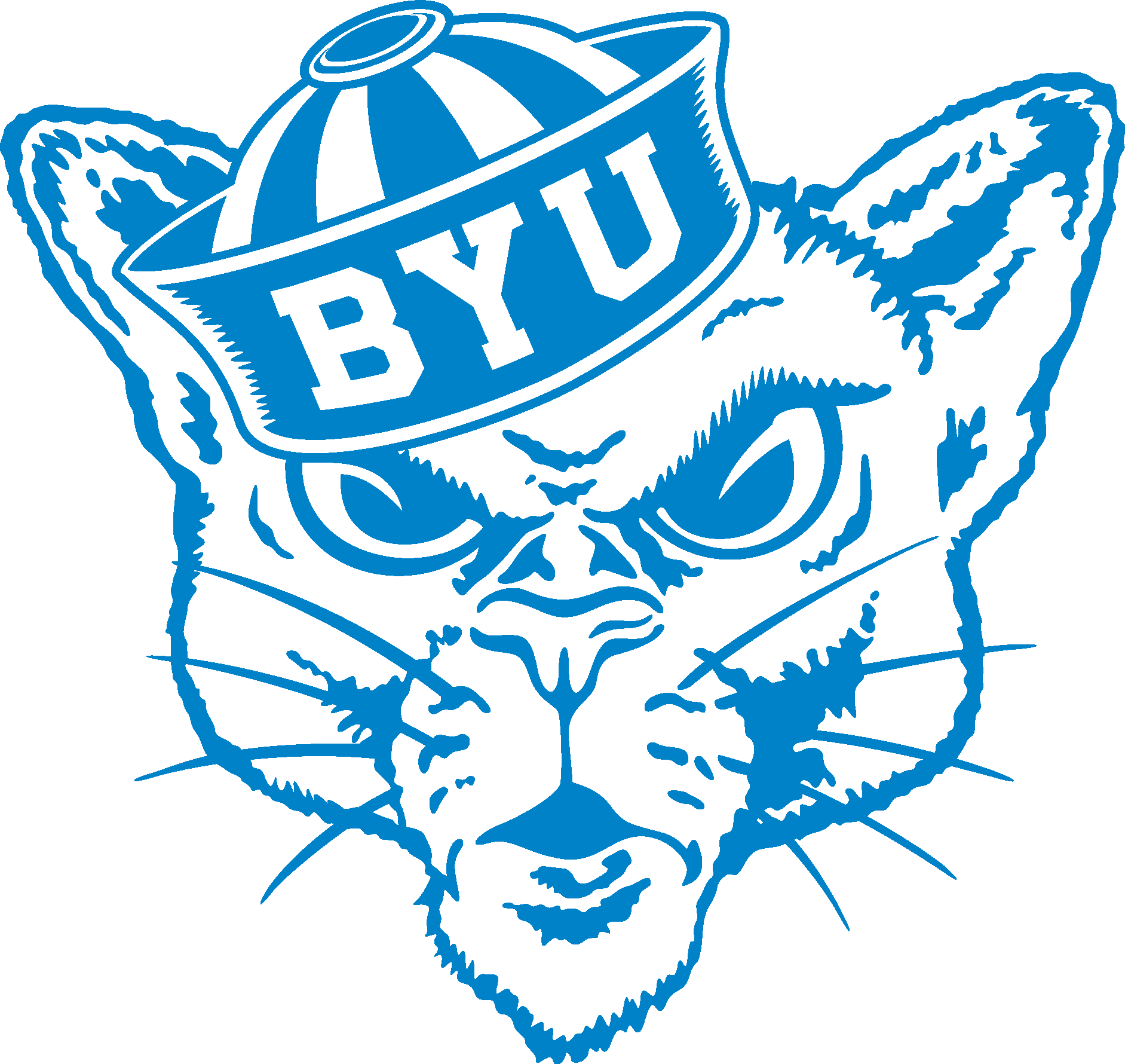 BYU Cougars New Logo Vector Logo